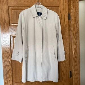 London Fog light weight spring coat.